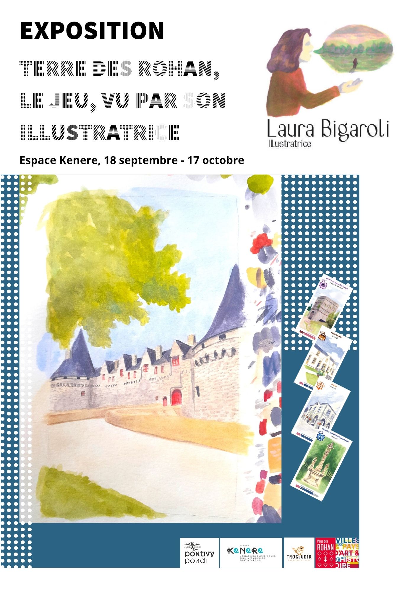 Terre des Rohan, le jeu vu par son illustratrice Laura Bigaroli