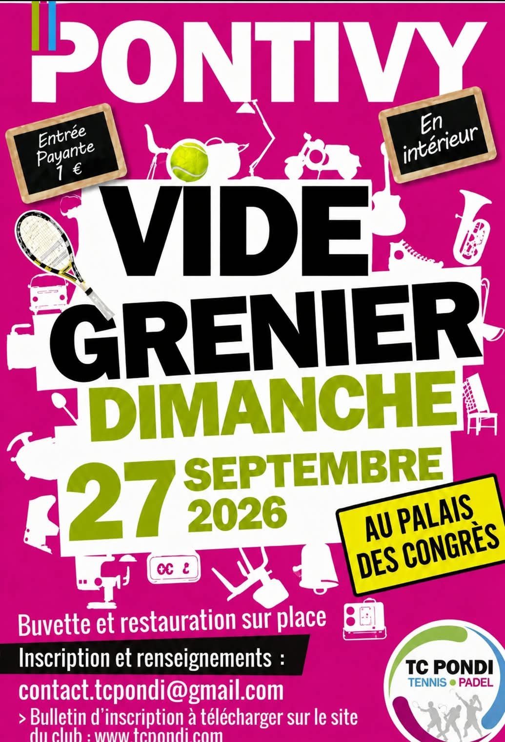 Vide Grenier – TC Pondi