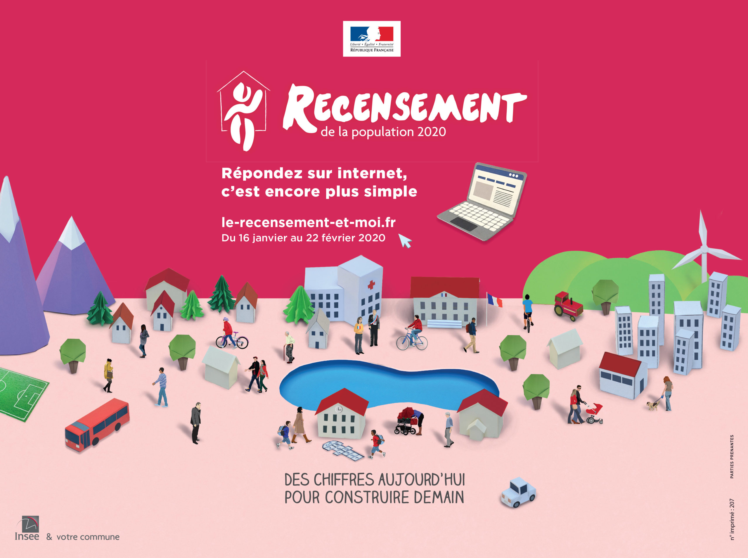 Recensement de la population du 16 au 22 février