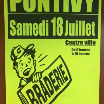 Braderies du 8 août 2020