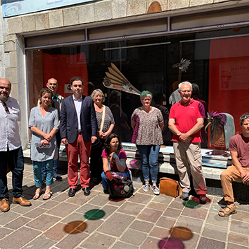 Exposition « l’art dans les vitrines »