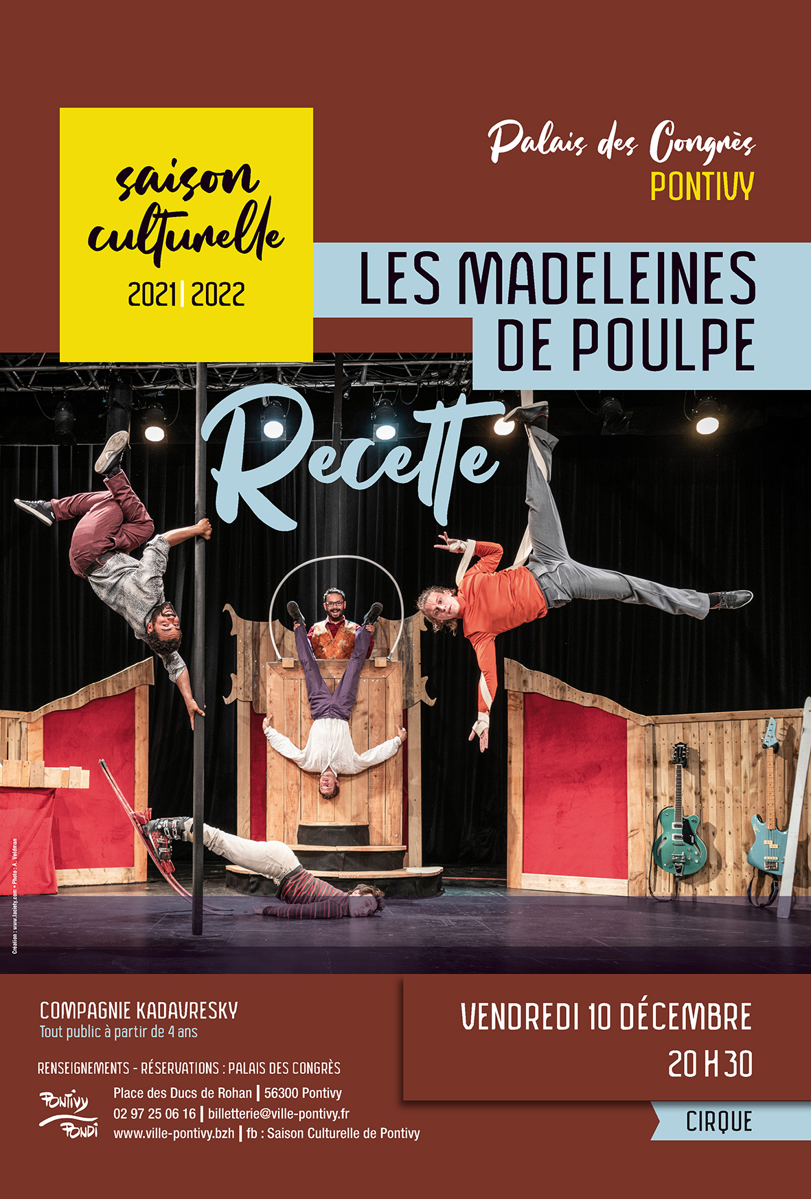 Cirque : Les Madeleines de Poulpe par la compagnie Kadavresky