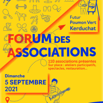 Changement de lieu – Forum des associations 2021