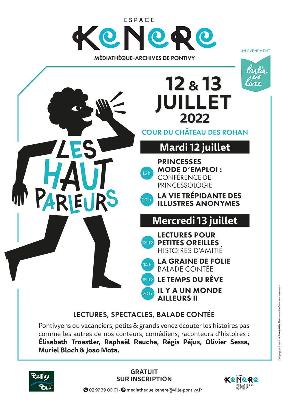 Les Haut-parleurs : lectures, spectacles, balade contée