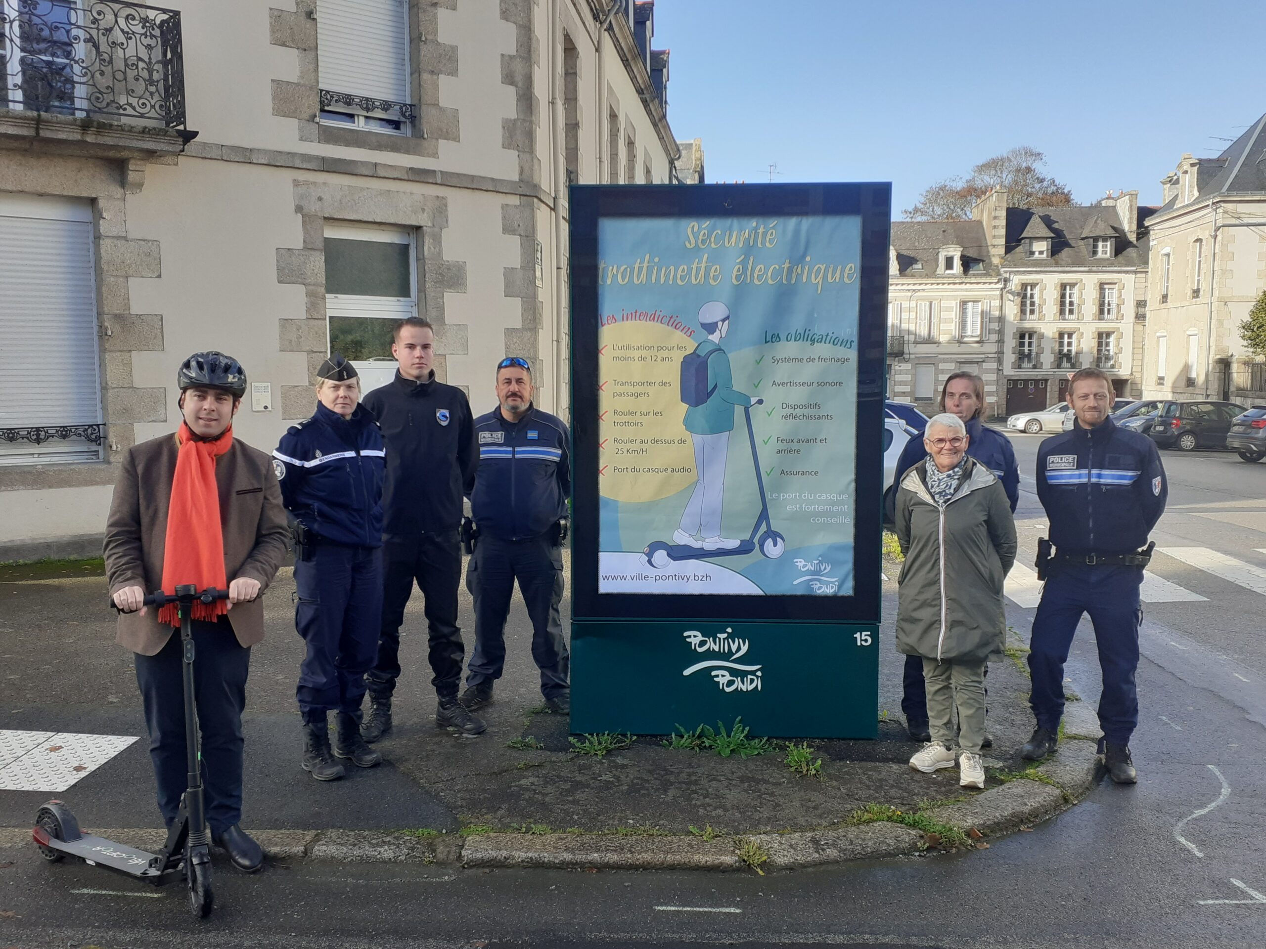 Sécurité trottinette électrique