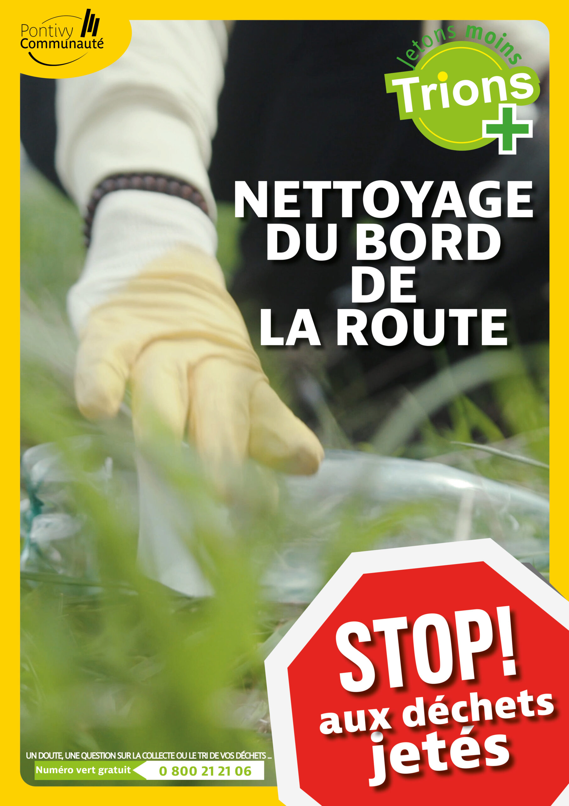 Opération « Nettoyage du bord de la route »