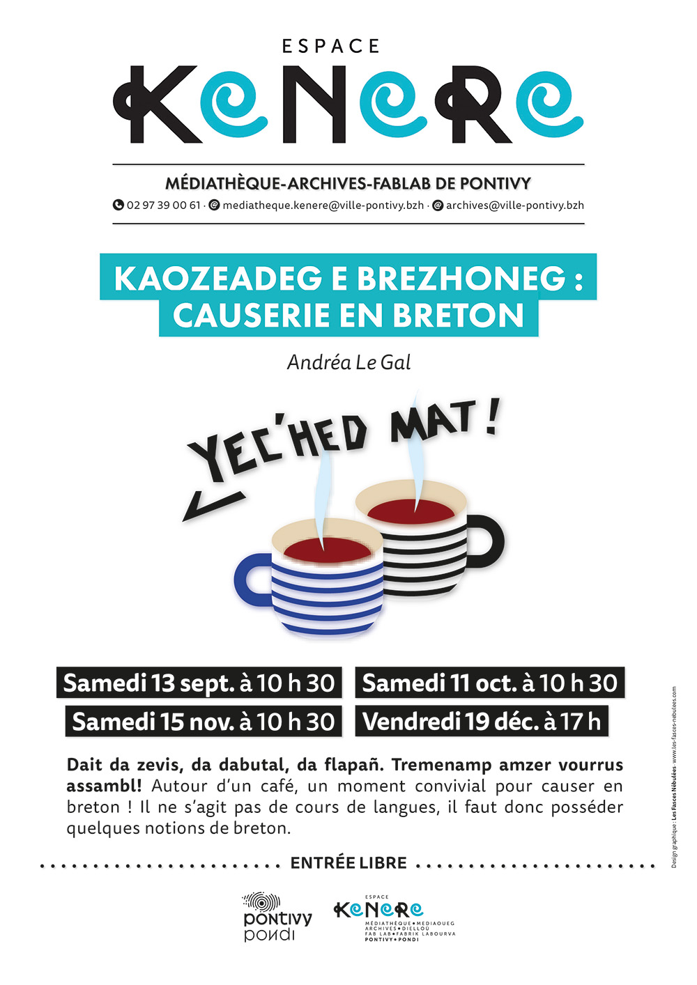 Kaozeadeg e brezhoneg : causerie en breton