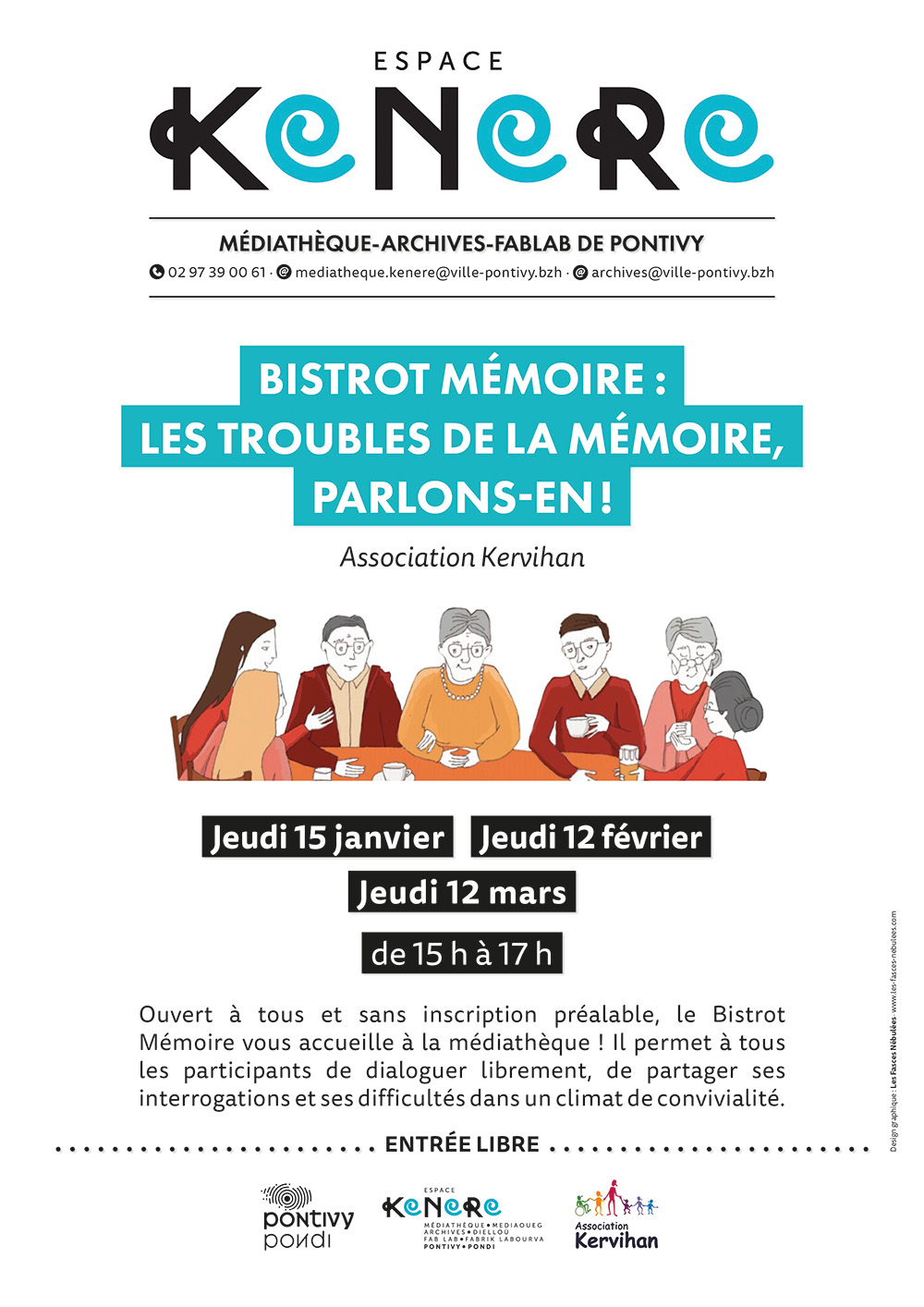 Bistrot mémoire. Les troubles de la mémoire, parlons-en.