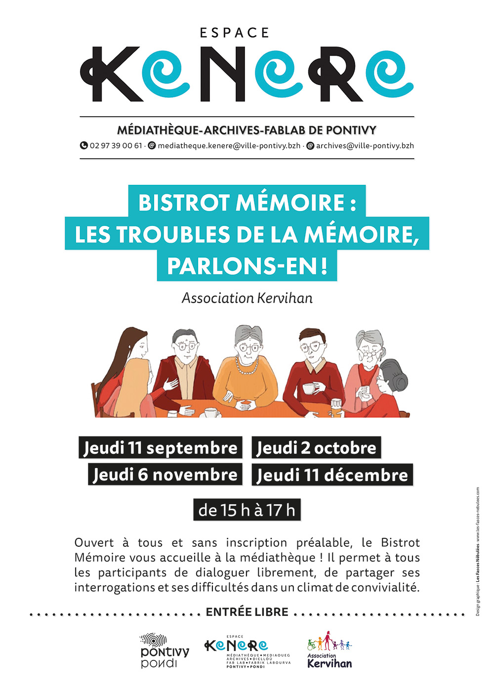 Bistrot mémoire. Les troubles de la mémoire, parlons-en.