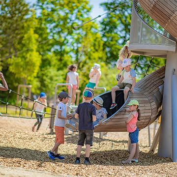 Inauguration du parc urbain du Poumon Vert de Pontivy