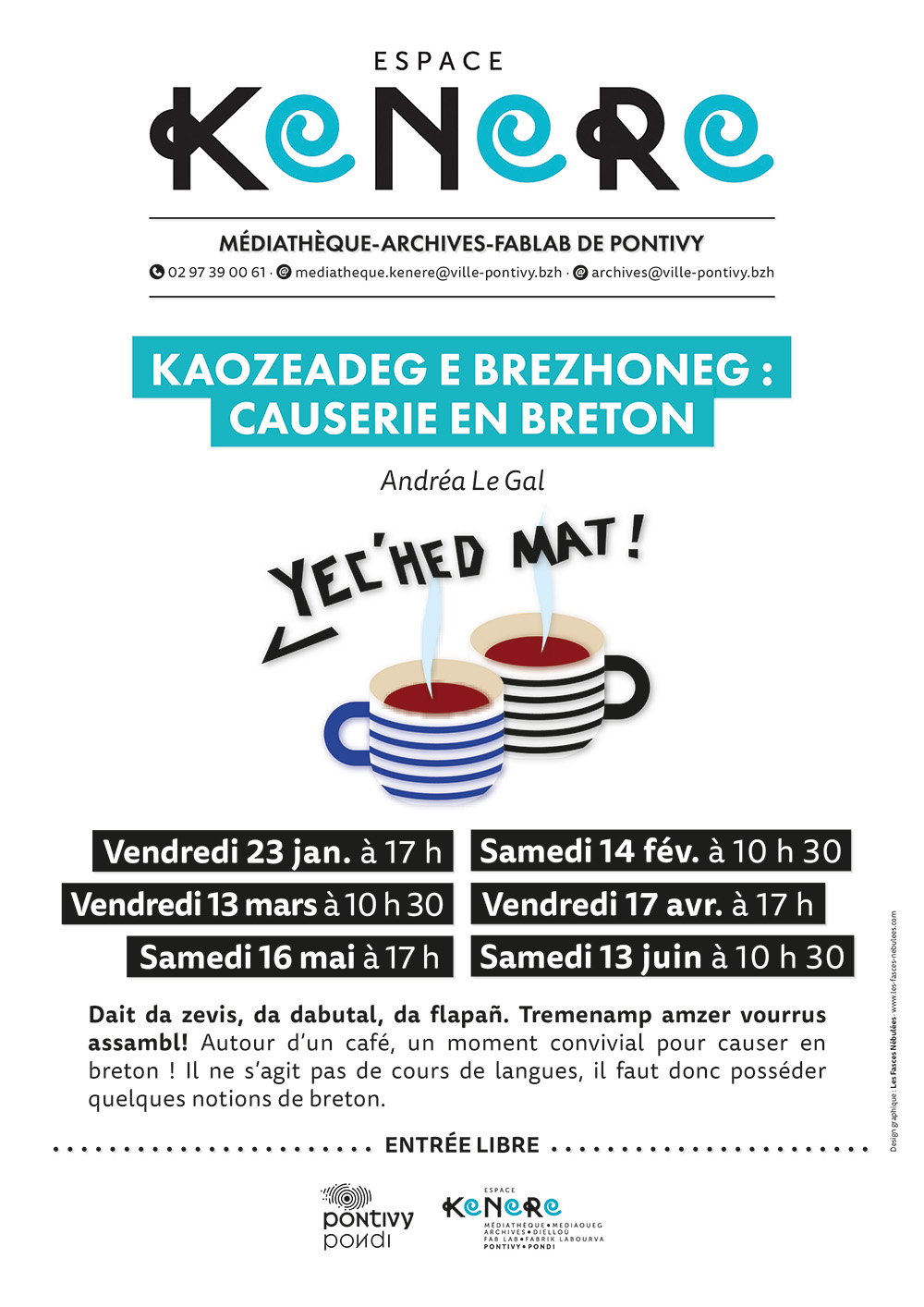 Kaozeadeg e brezhoneg : causerie en breton avec Andrea Le Gal