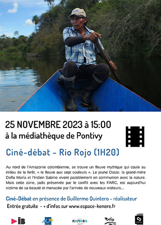 Ciné-débat : Rio Rojo de Guillermo Quintero (1H20)