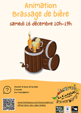 Brassage bière de la cantine par Robin