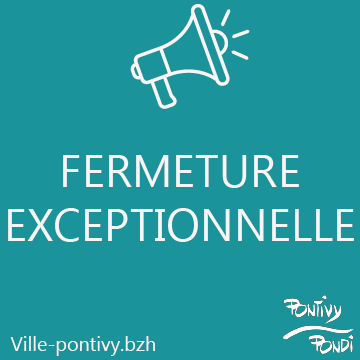 Fermeture exceptionnelle
