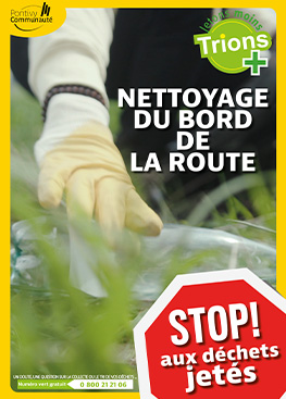 Opération « nettoyage du bord des routes »