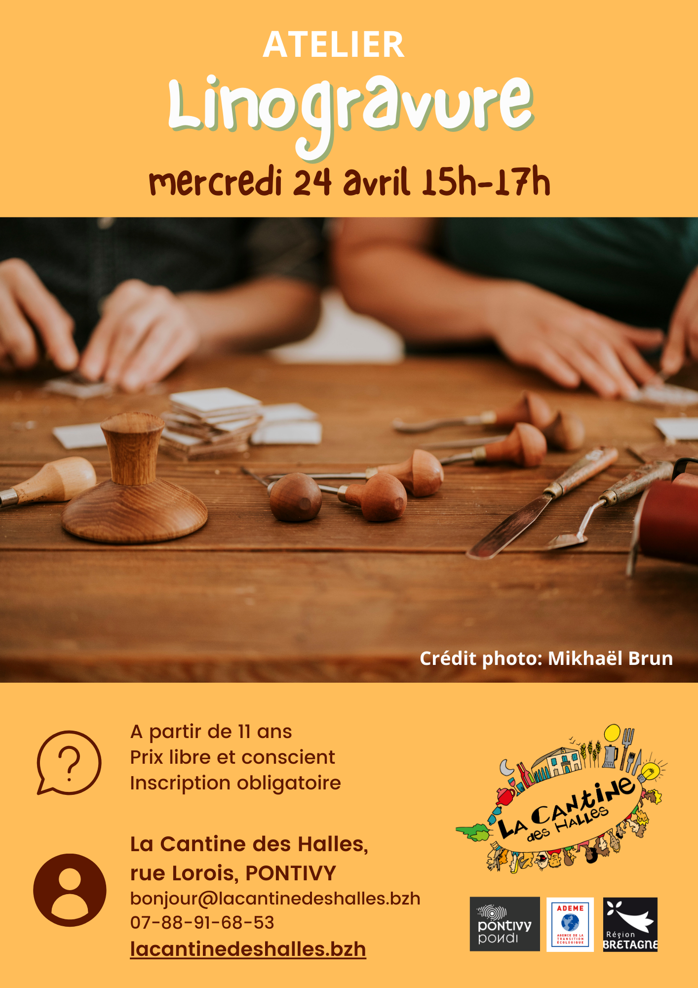Atelier : Initiation à la linogravure