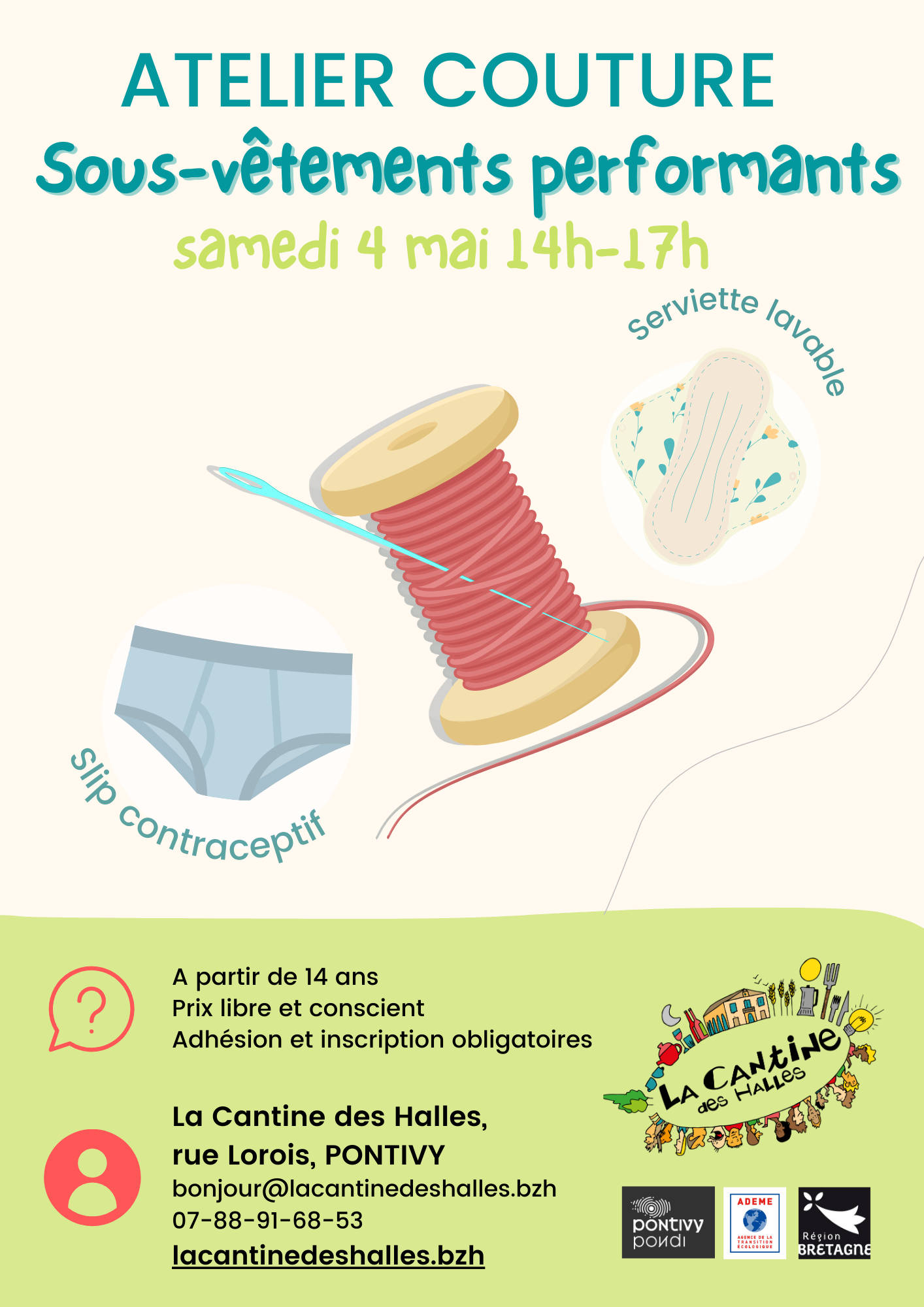 Atelier couture : sous-vêtements performants