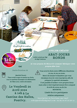 Atelier : création d’un abat-jour
