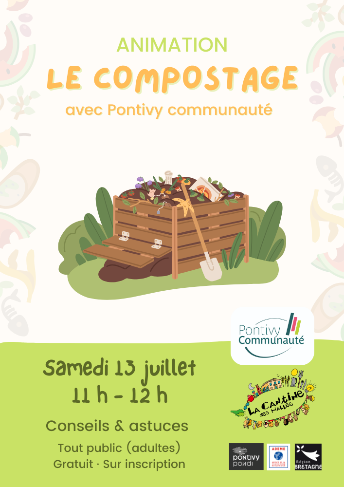 Animation : le compostage, avec Pontivy Communauté
