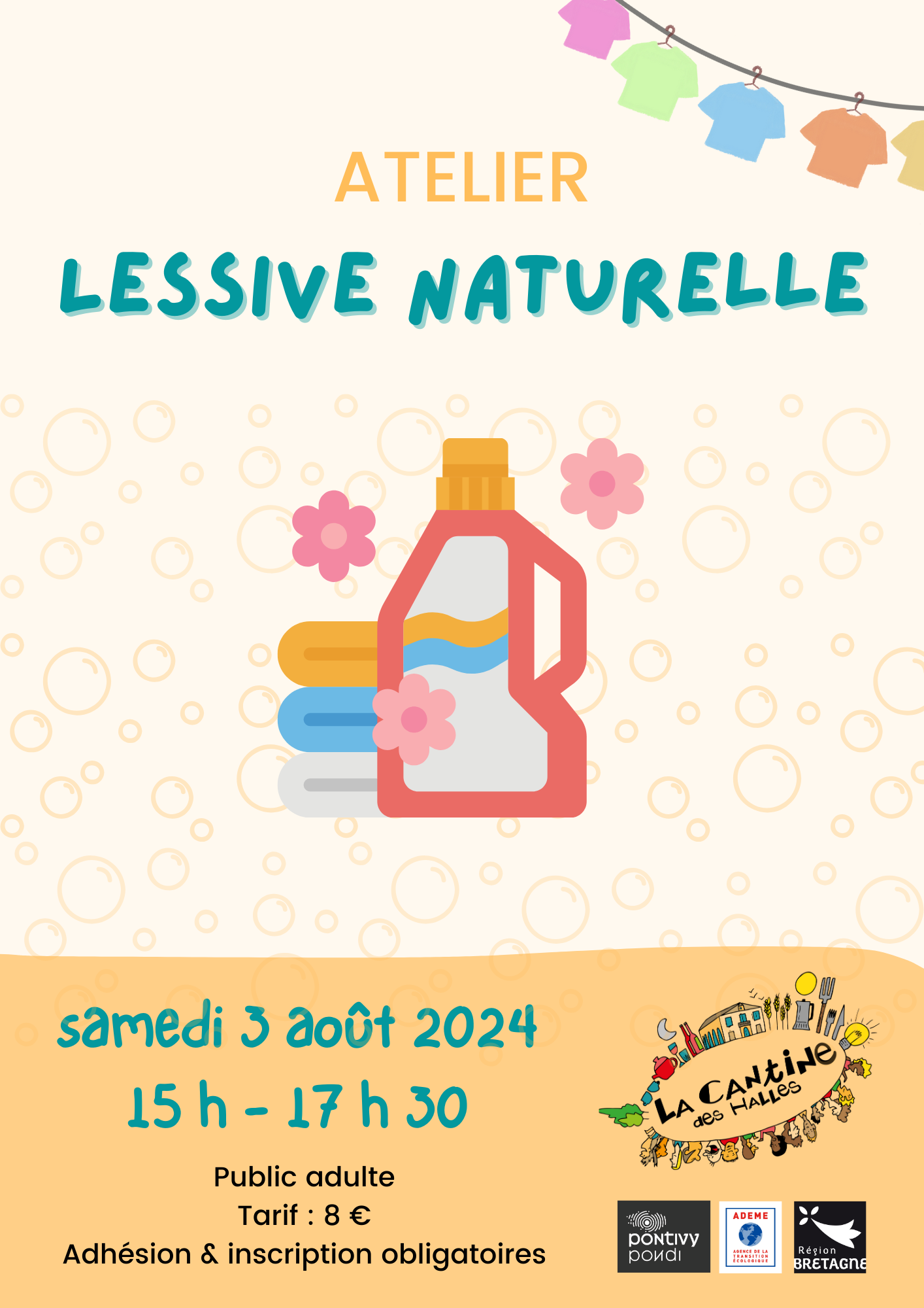 Atelier : fabriquer sa lessive naturelle