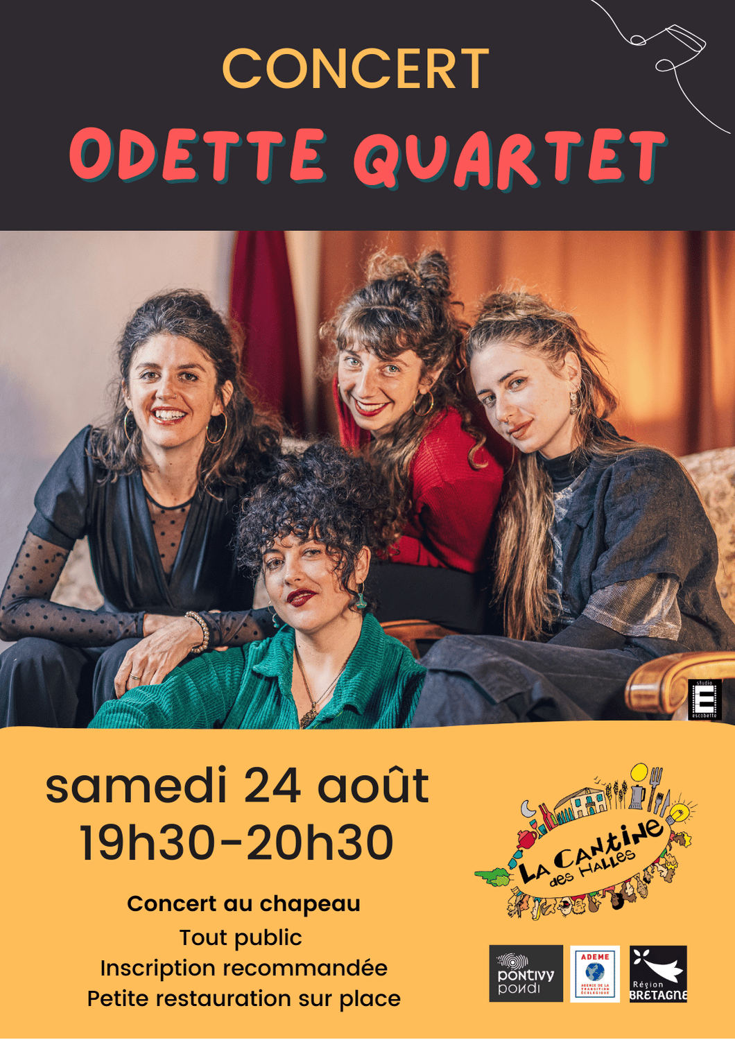 Concert : Odette Quartet