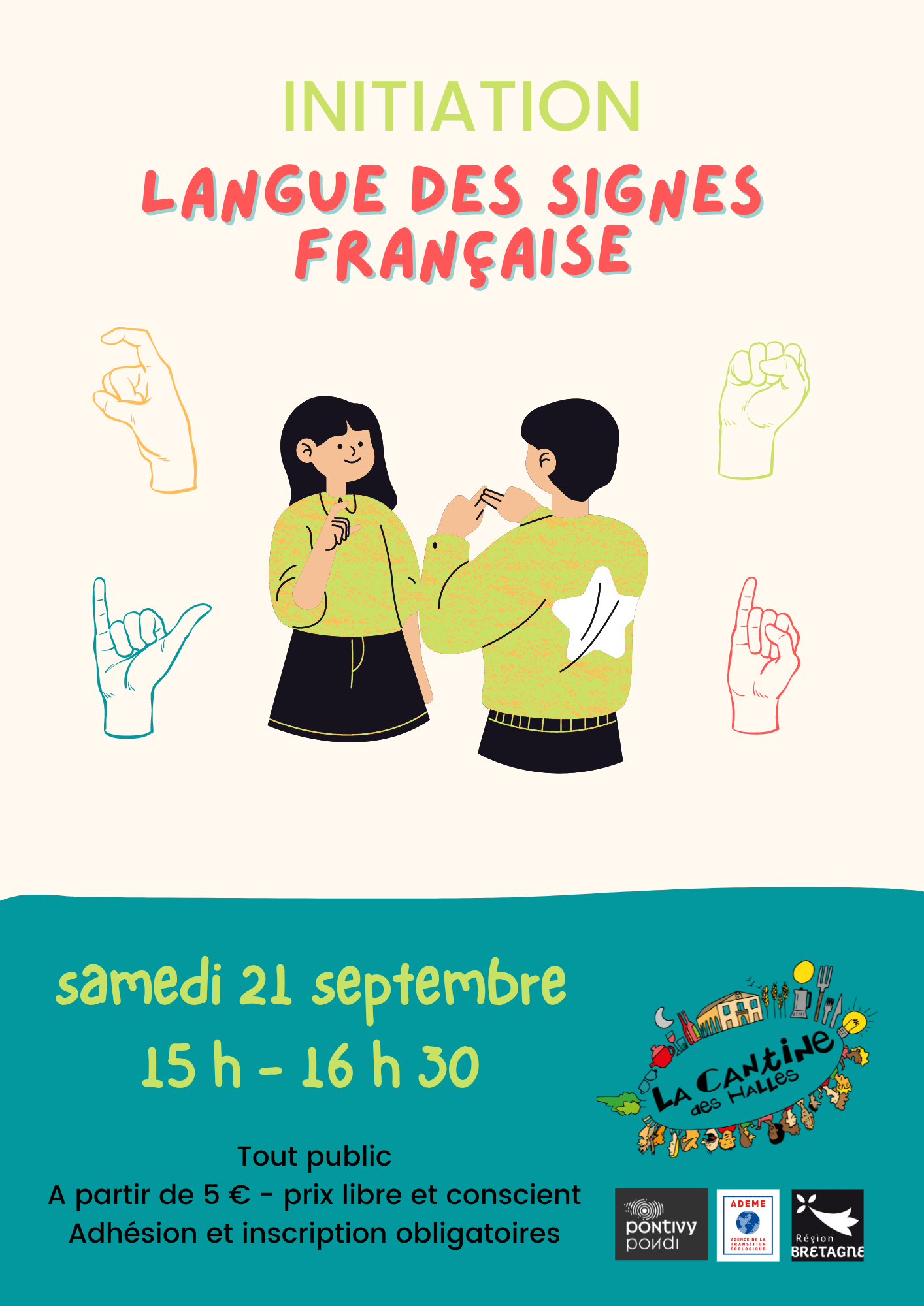 Initiation à la langue des signes française