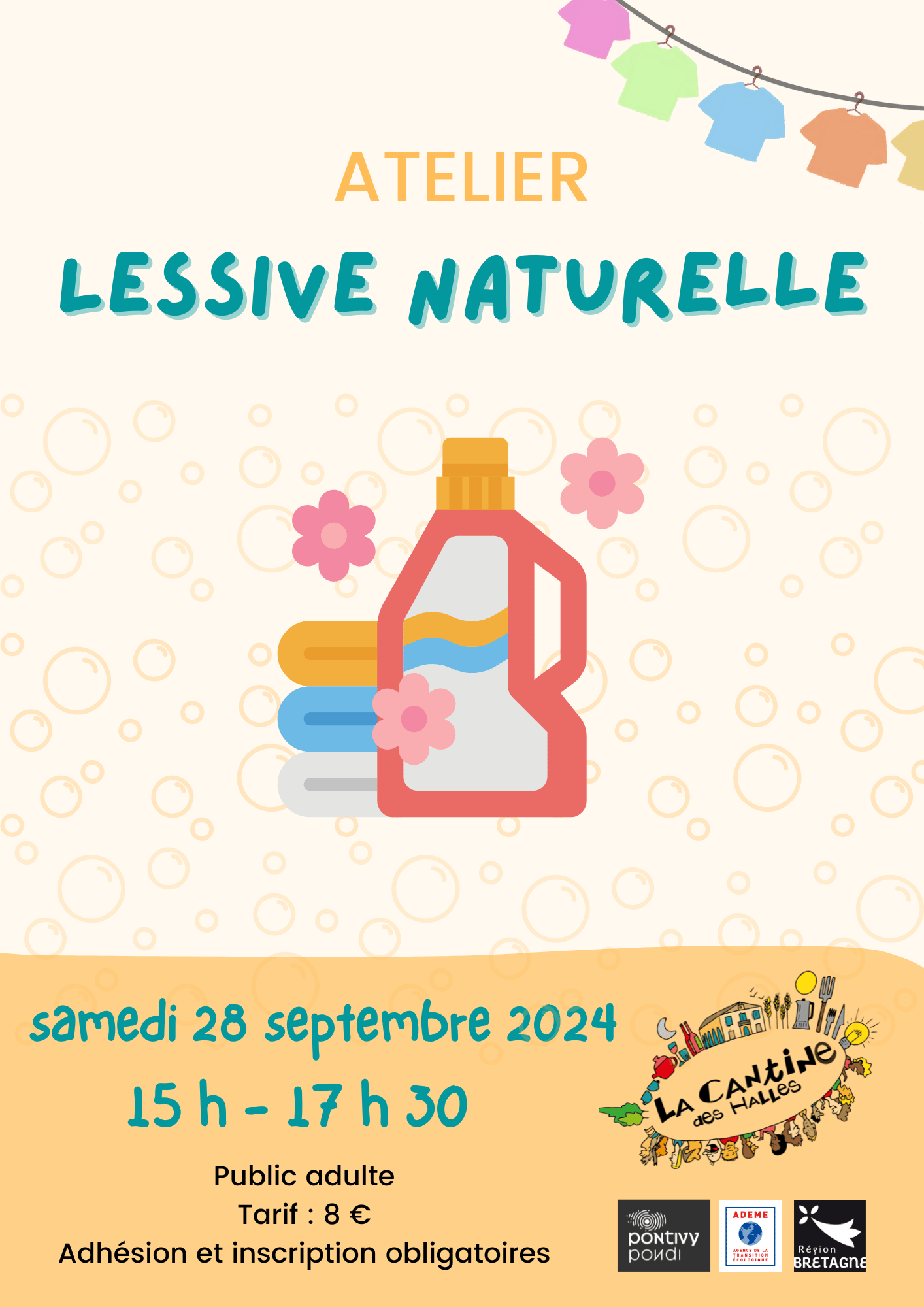 Atelier : fabriquer sa lessive naturelle