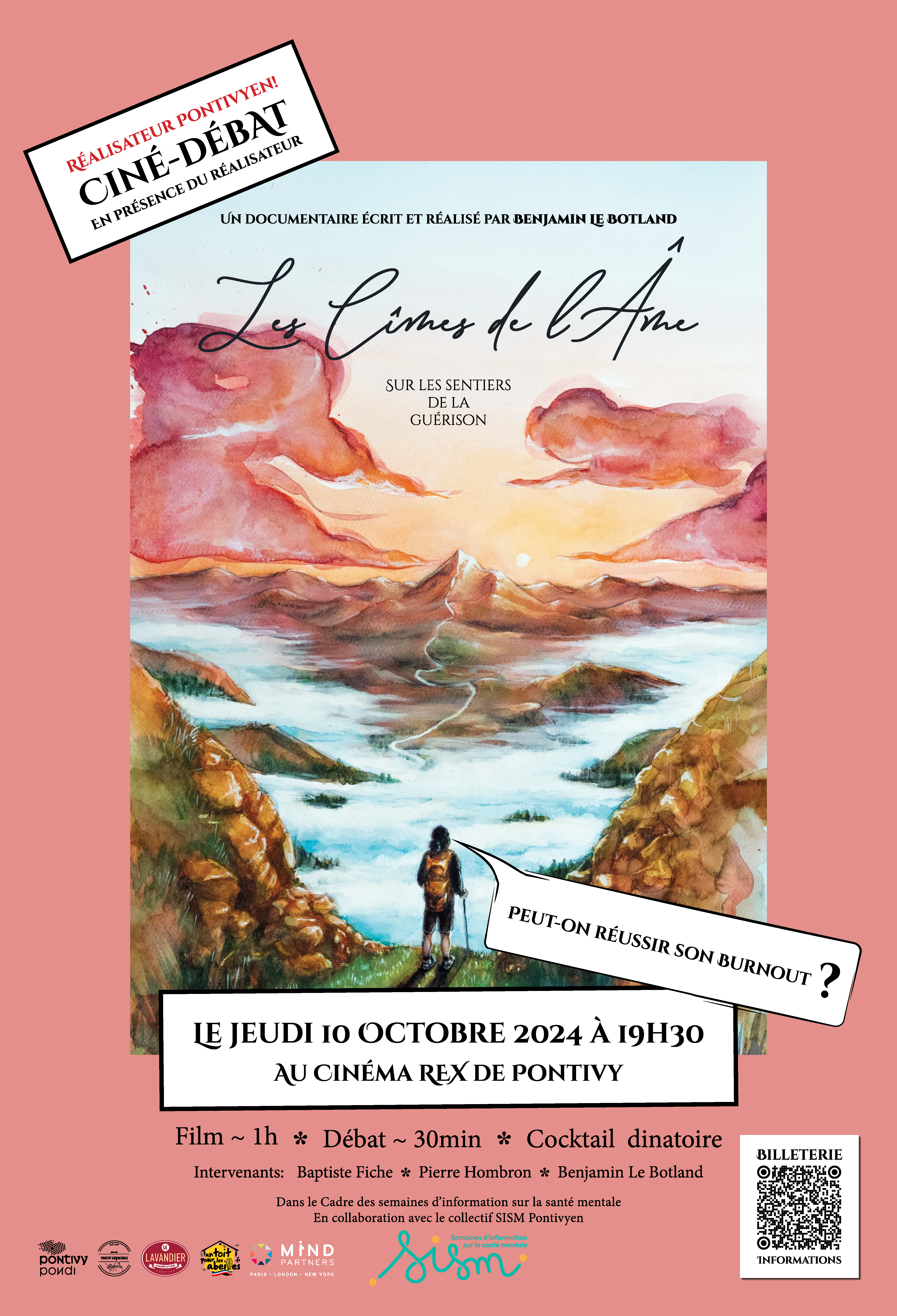 Ciné débat – Avant première – Les Cimes de l’Âme