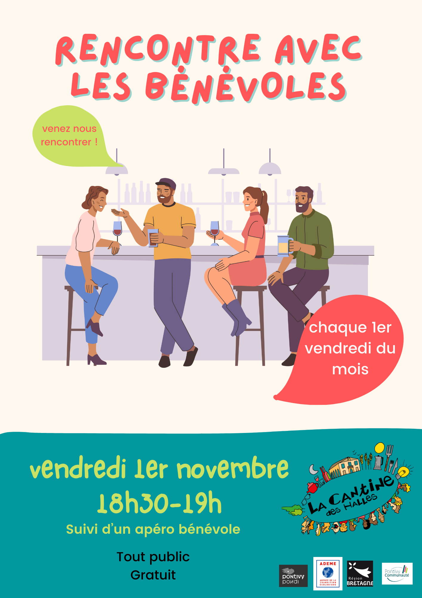 Rencontre avec les bénévoles de La Cantine
