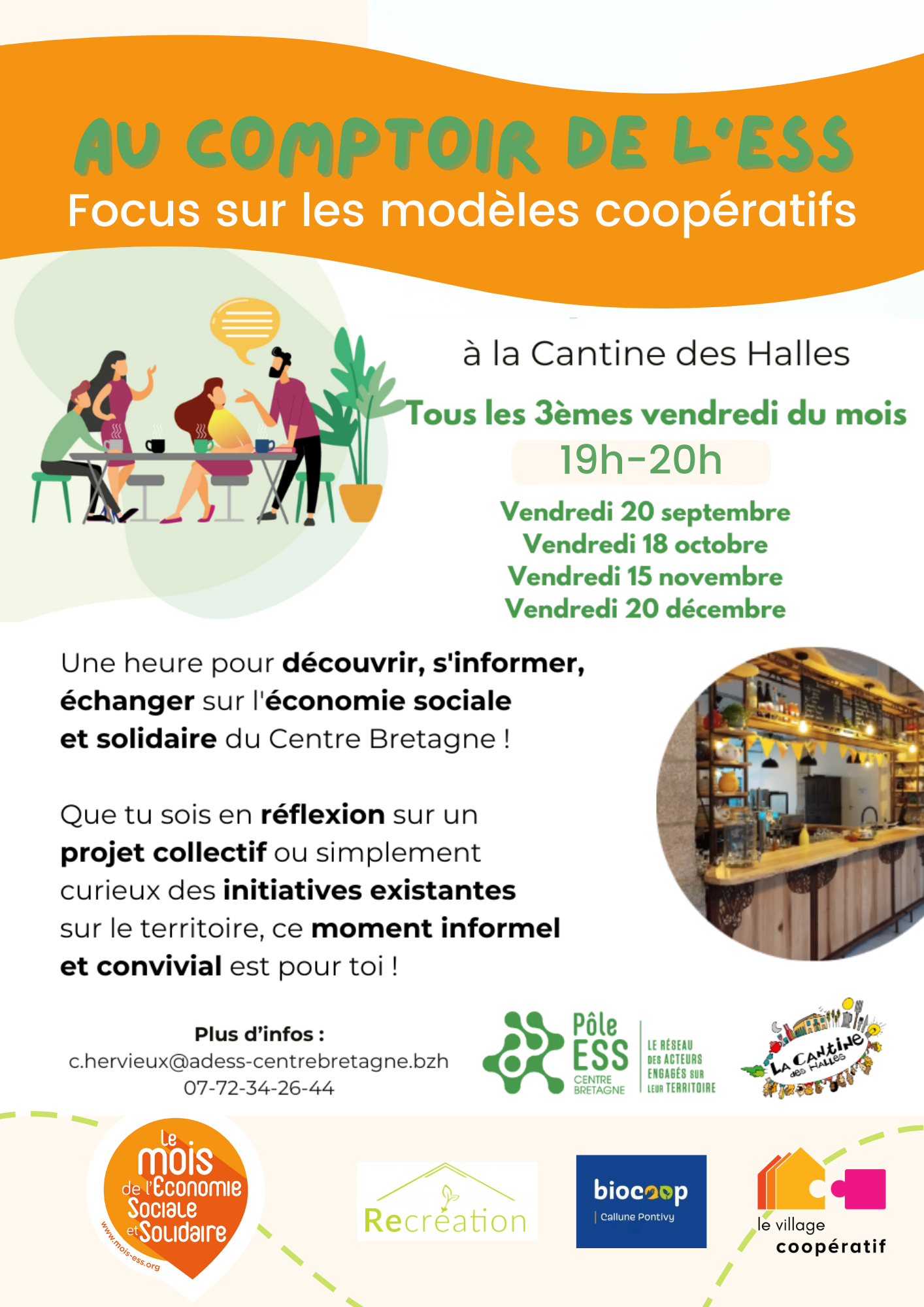 Le comptoir ESS : « focus sur les modèles coopératifs »