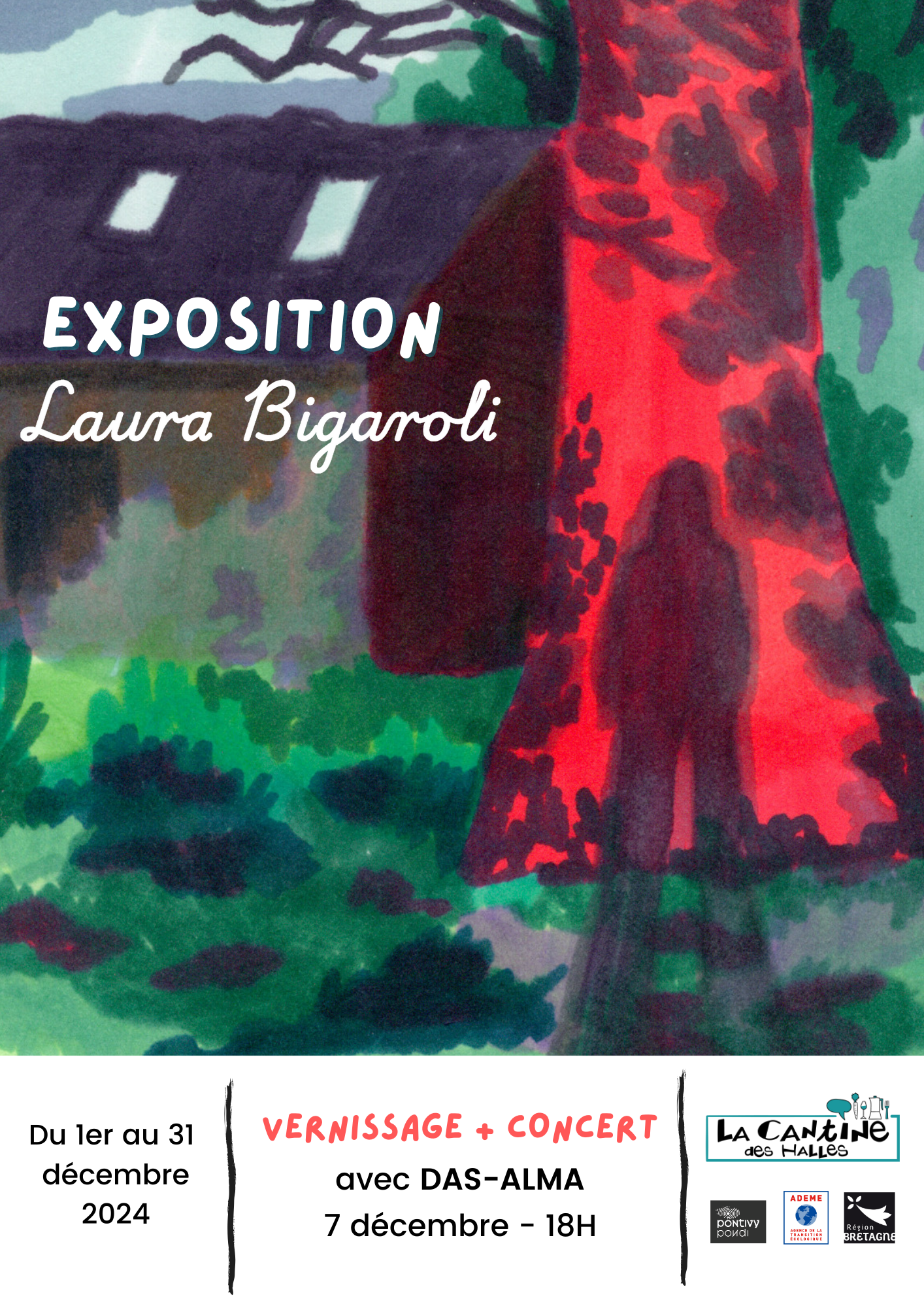 Vernissage de l&rsquo;exposition et concert Das-Alma