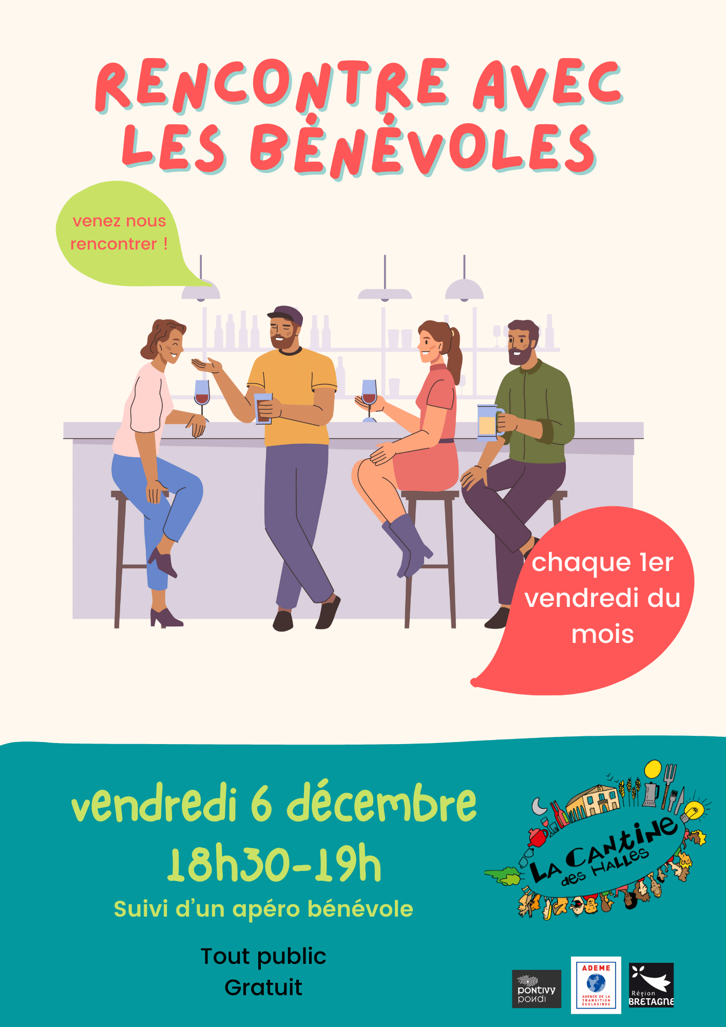 Rencontre avec les bénévoles de La Cantine