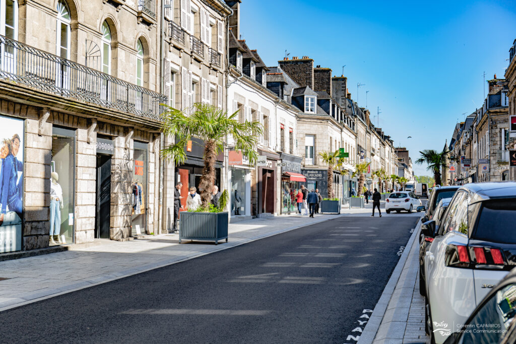 rue Nationale à Pontivy