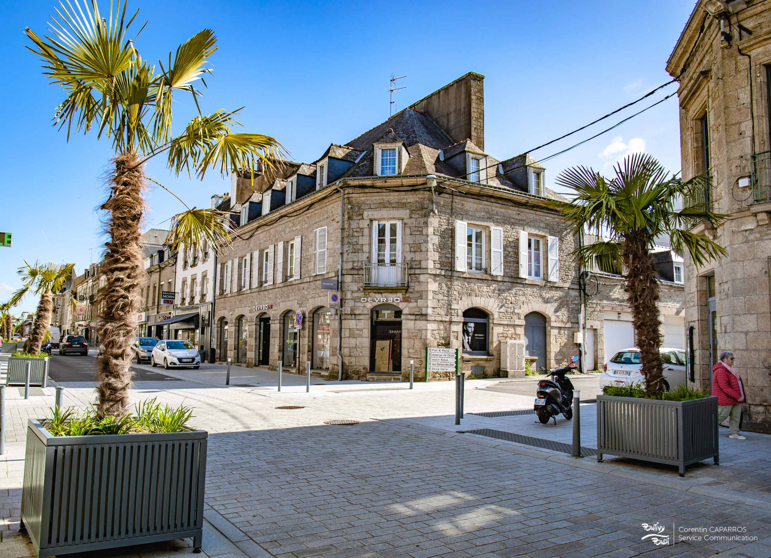 rue Nationale à Pontivy