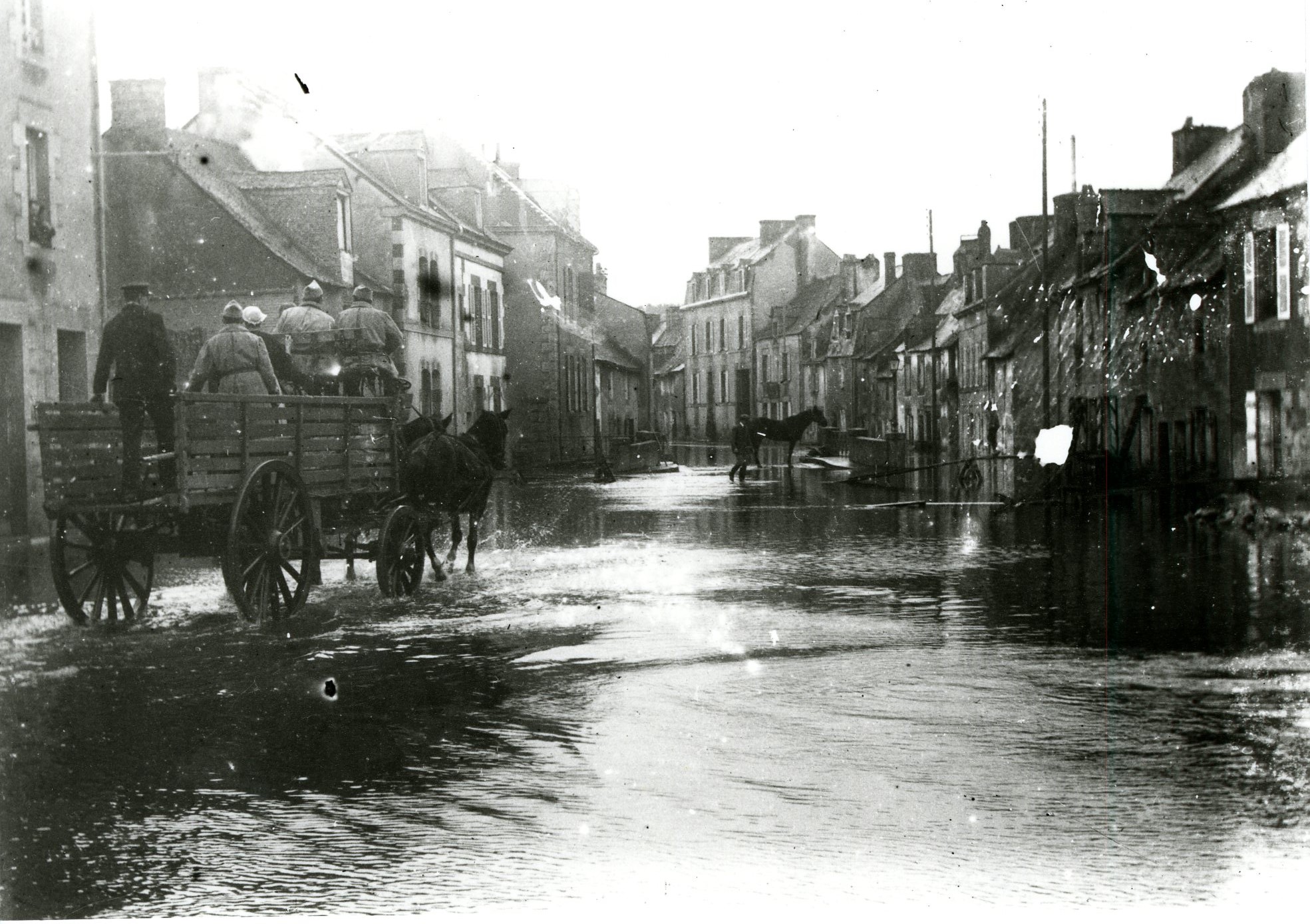Il y a 100 ans, le Blavet inondait Pontivy