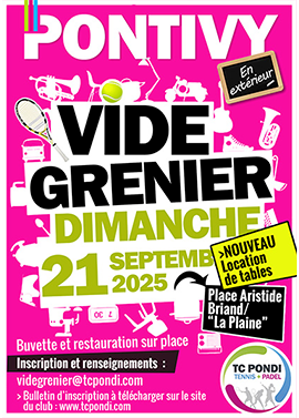 Vide Grenier – TC Pondi