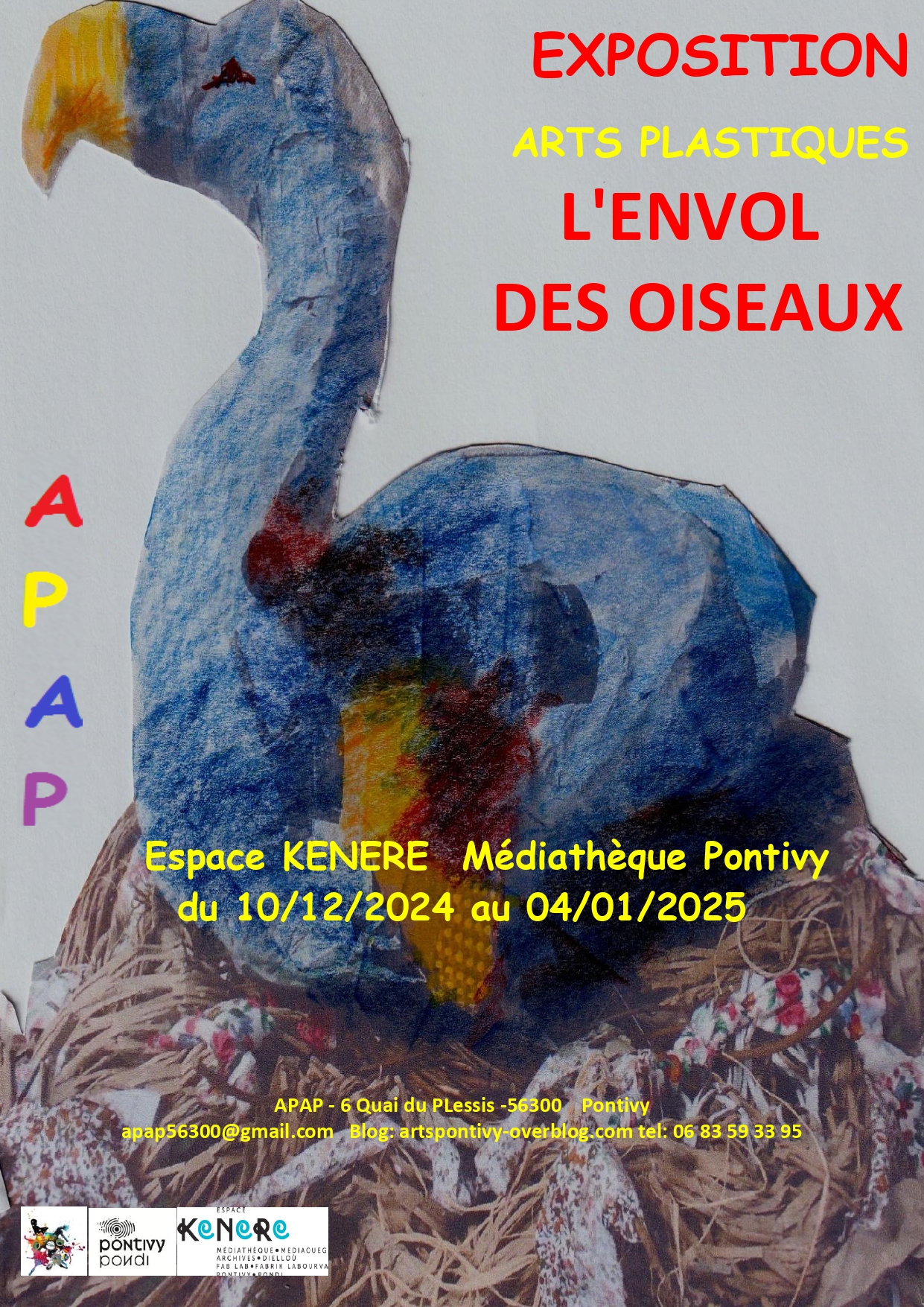 L&rsquo;envol des oiseaux. Une exposition de l&rsquo;APAP