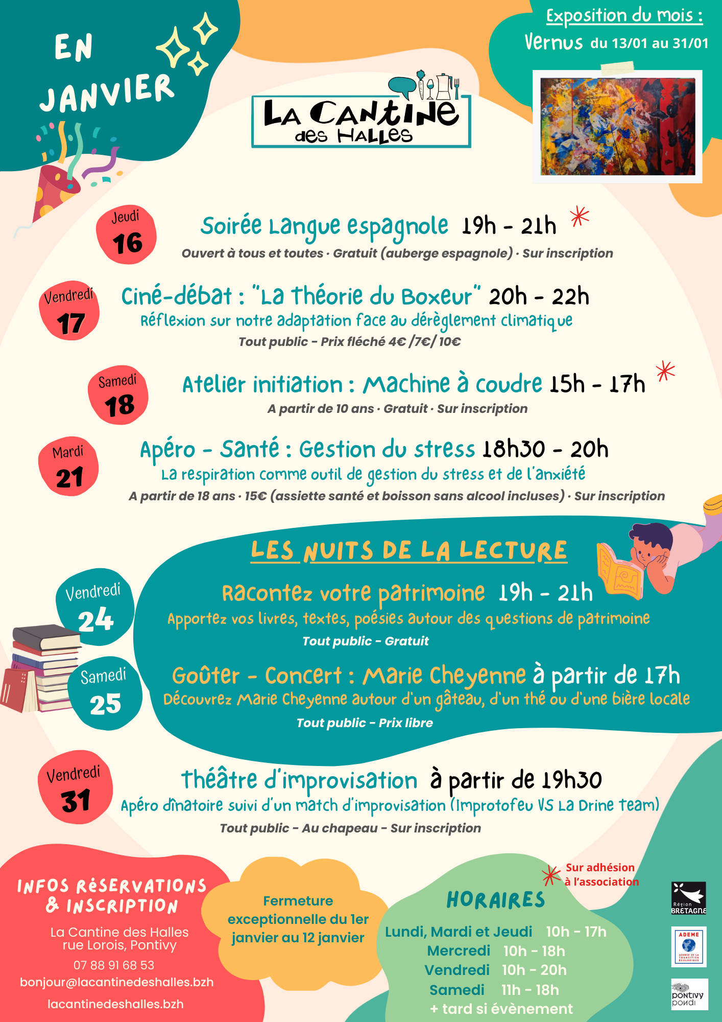 Exposition de l’artiste-peintre Vernus