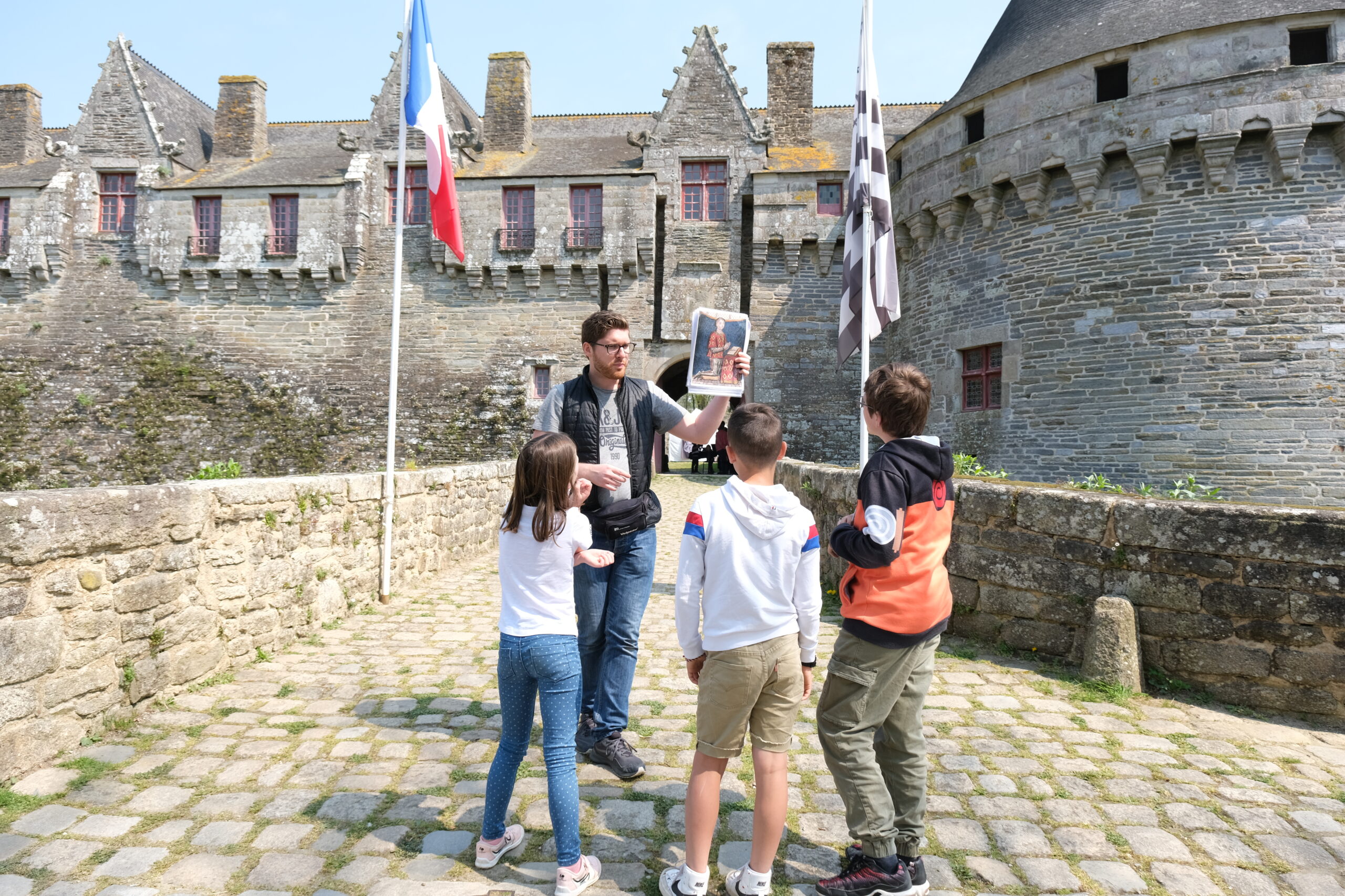 Visite ludique : Les enfants au château de Pontivy
