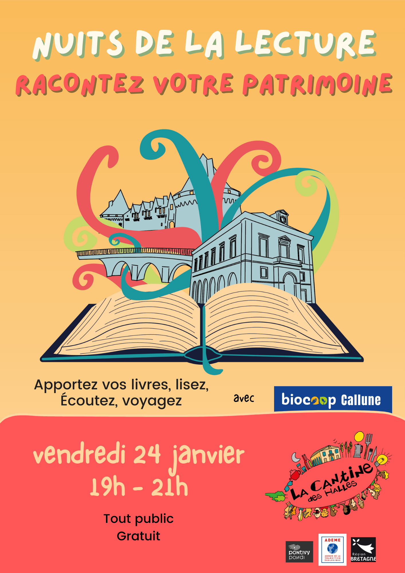 Nuits de la lecture : racontez votre patrimoine