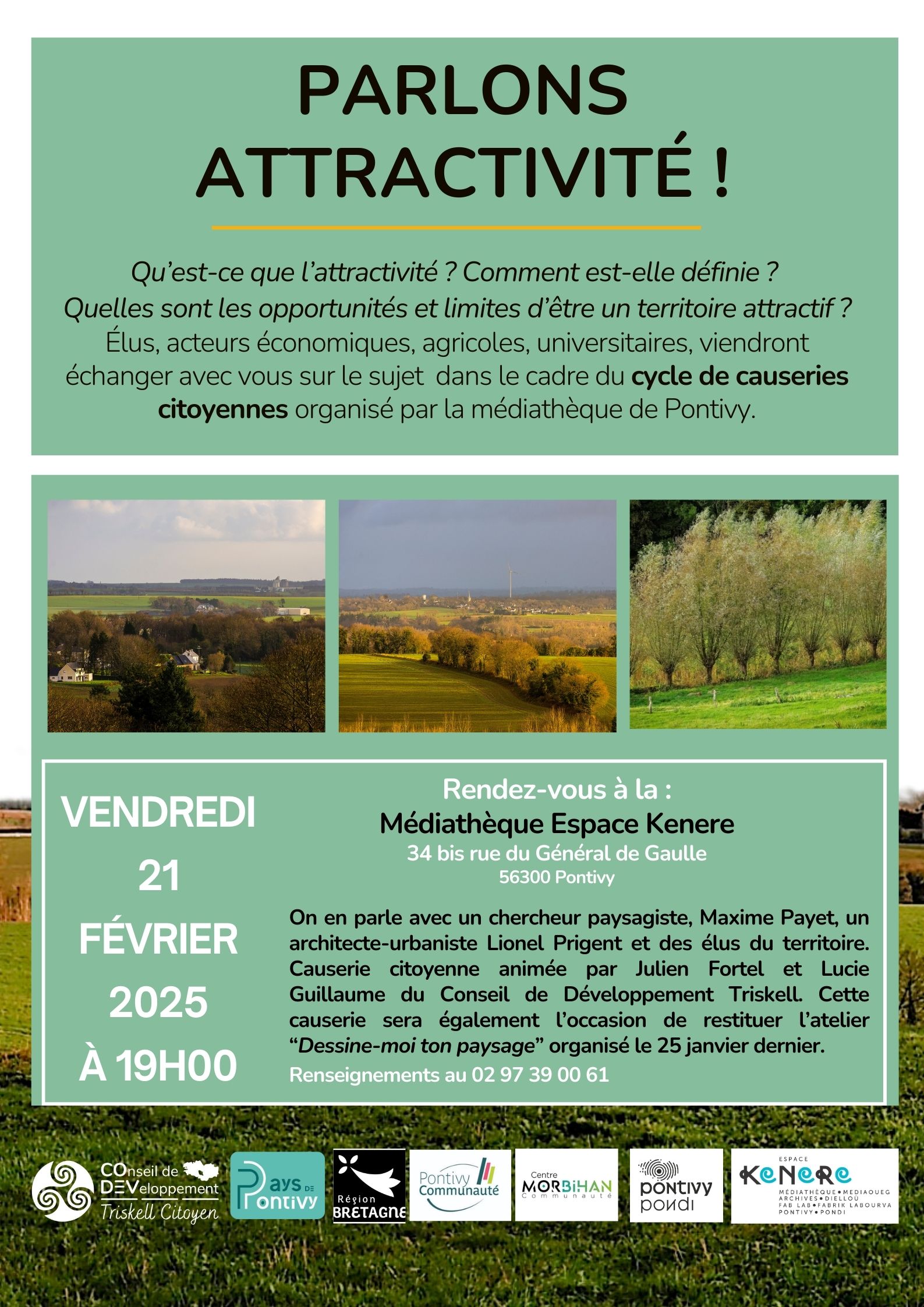 Causerie citoyenne. L’attractivité du territoire, on en parle !
