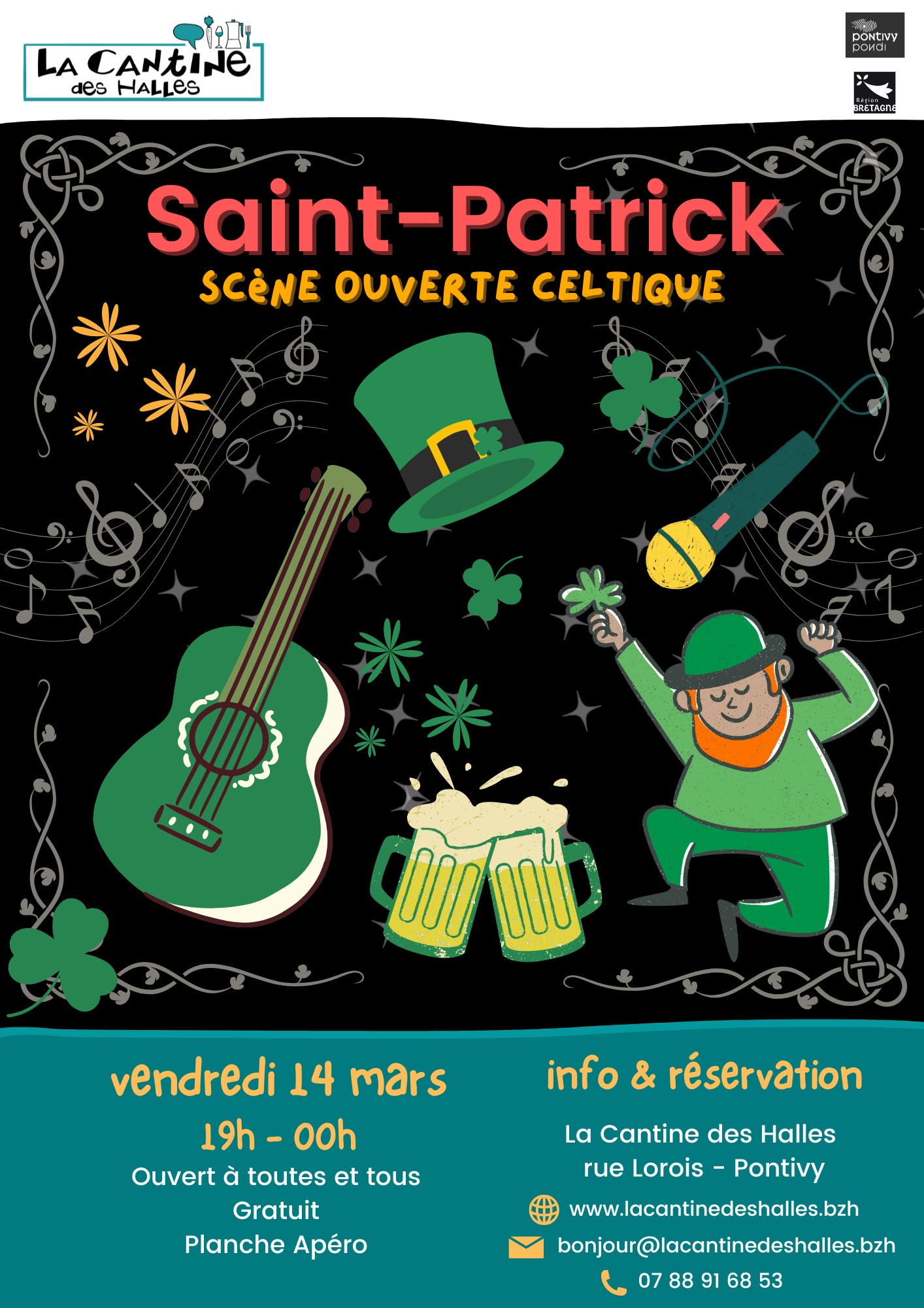 Scène ouverte : Saint Patrick