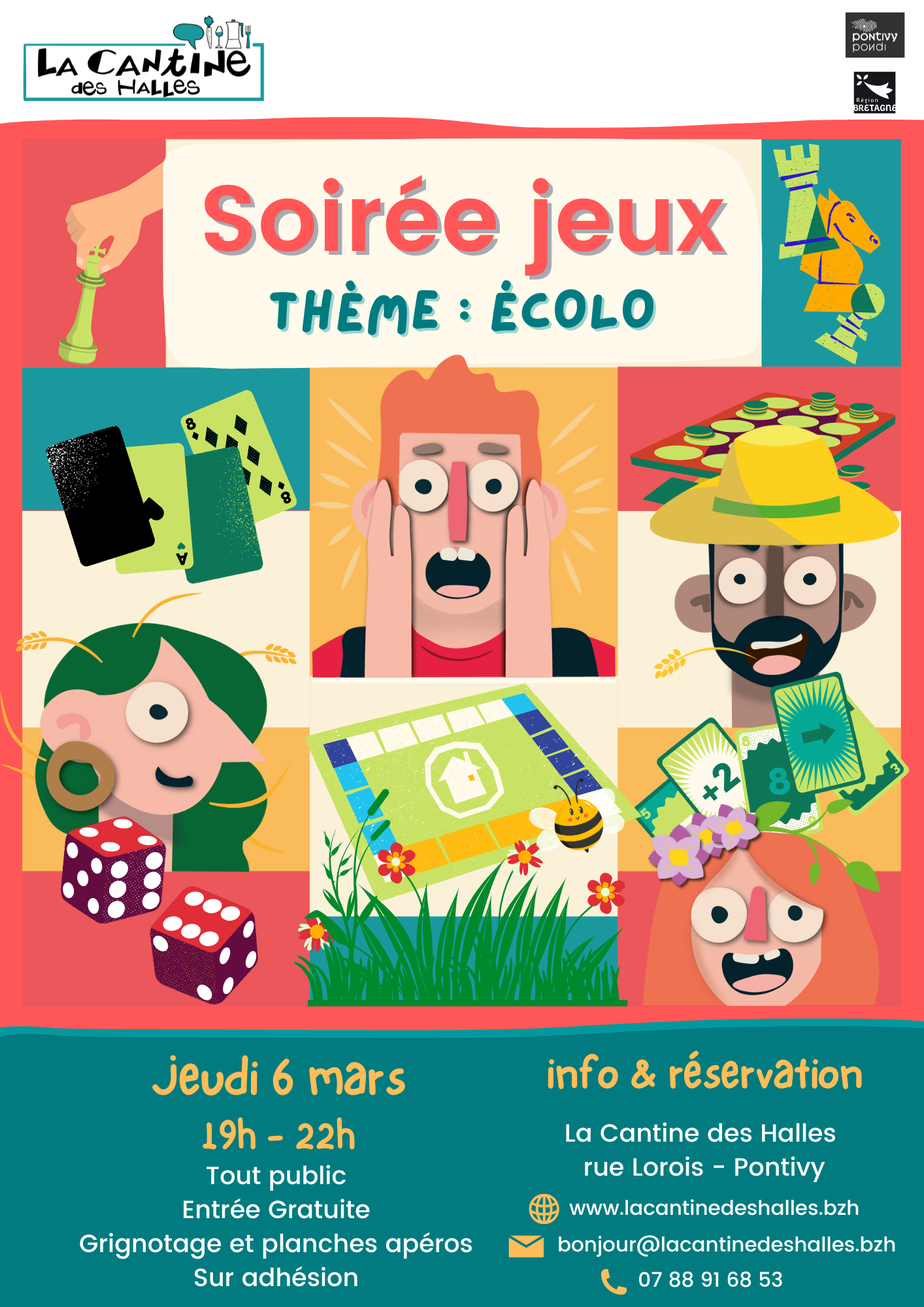 Soirée Jeux : thème Ecolo