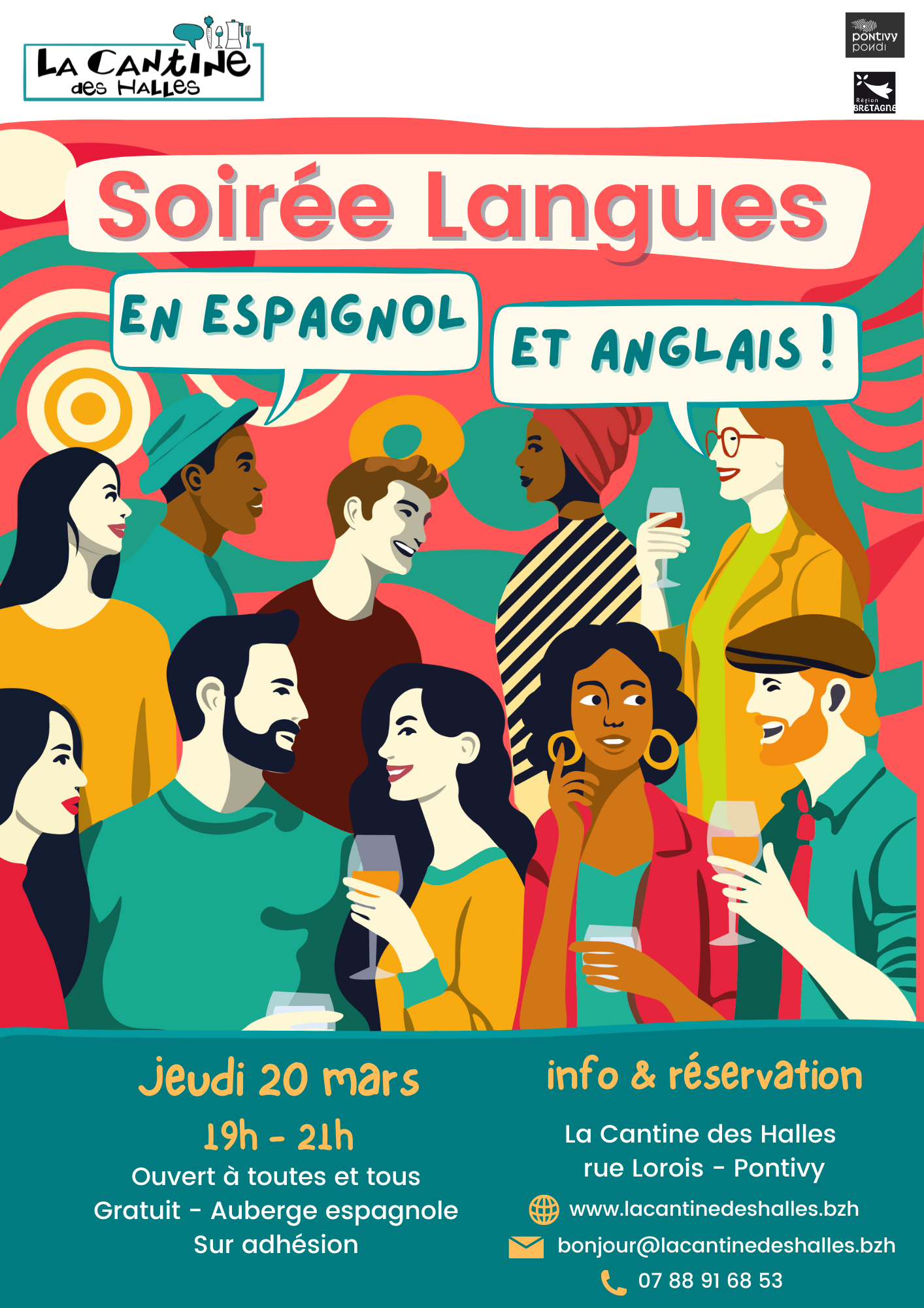 Soirée Langues : Espagnol et anglais