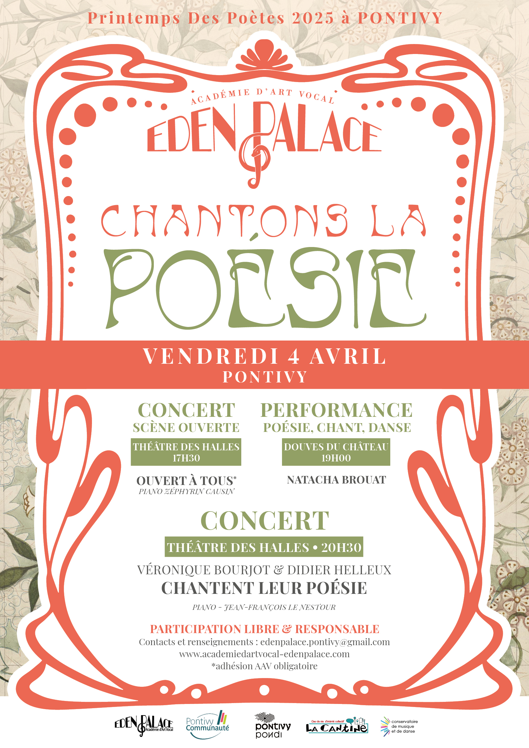 CHANTONS LA POESIE
