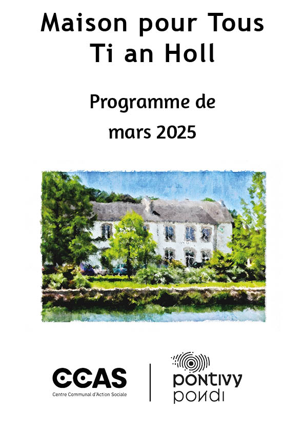 Programme de la Maison pour Tous – Mars 2025