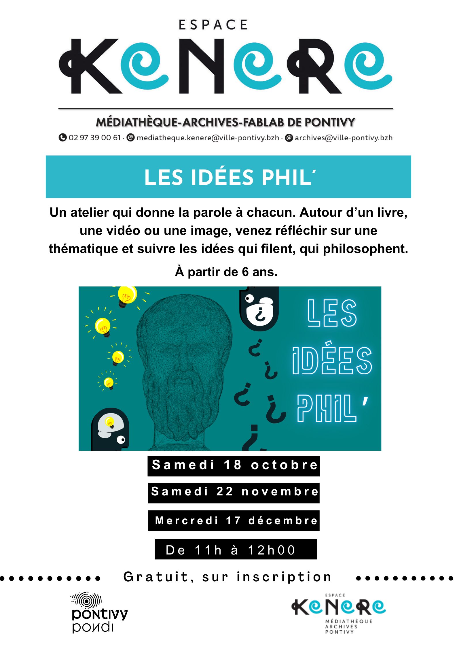 Les idées phil’ Atelier philo pour les enfants