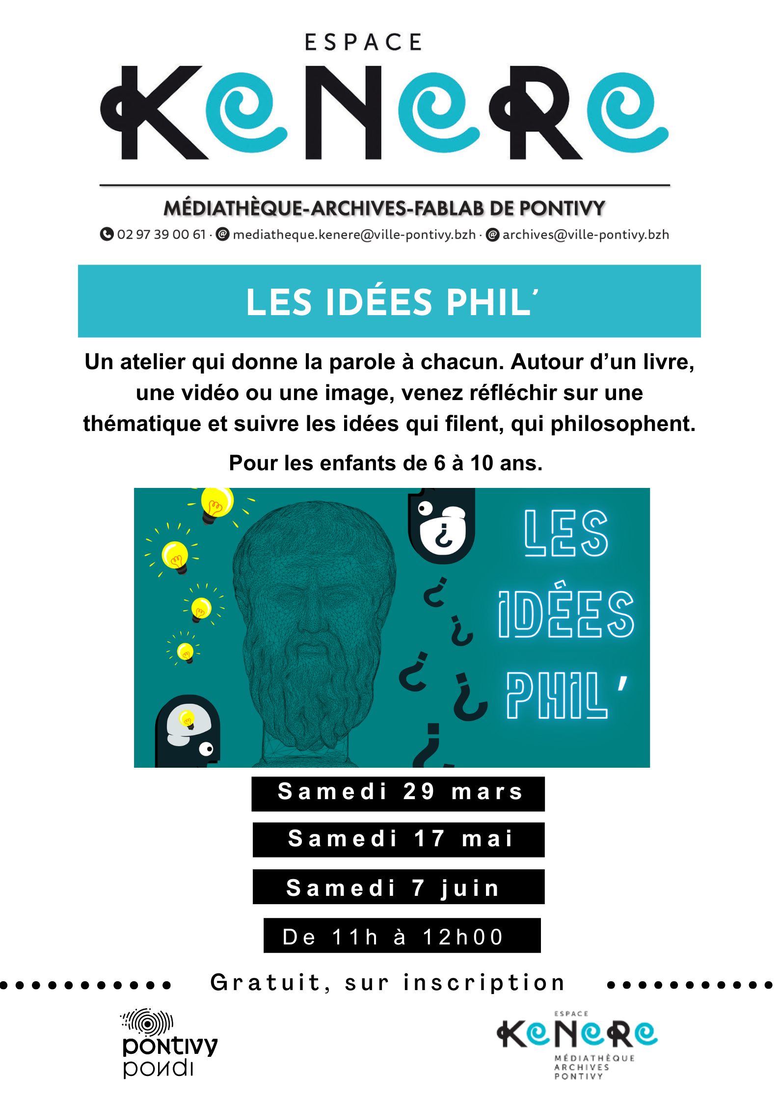 Les idées phil’ Atelier philo pour les enfants