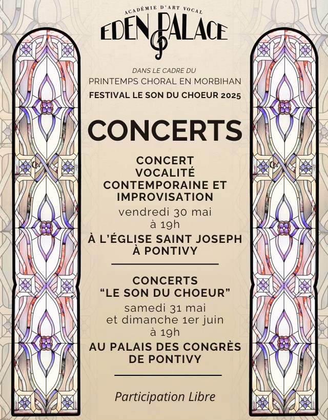 Festival LE SON DU CHOEUR / Printemps Choral en Morbihan