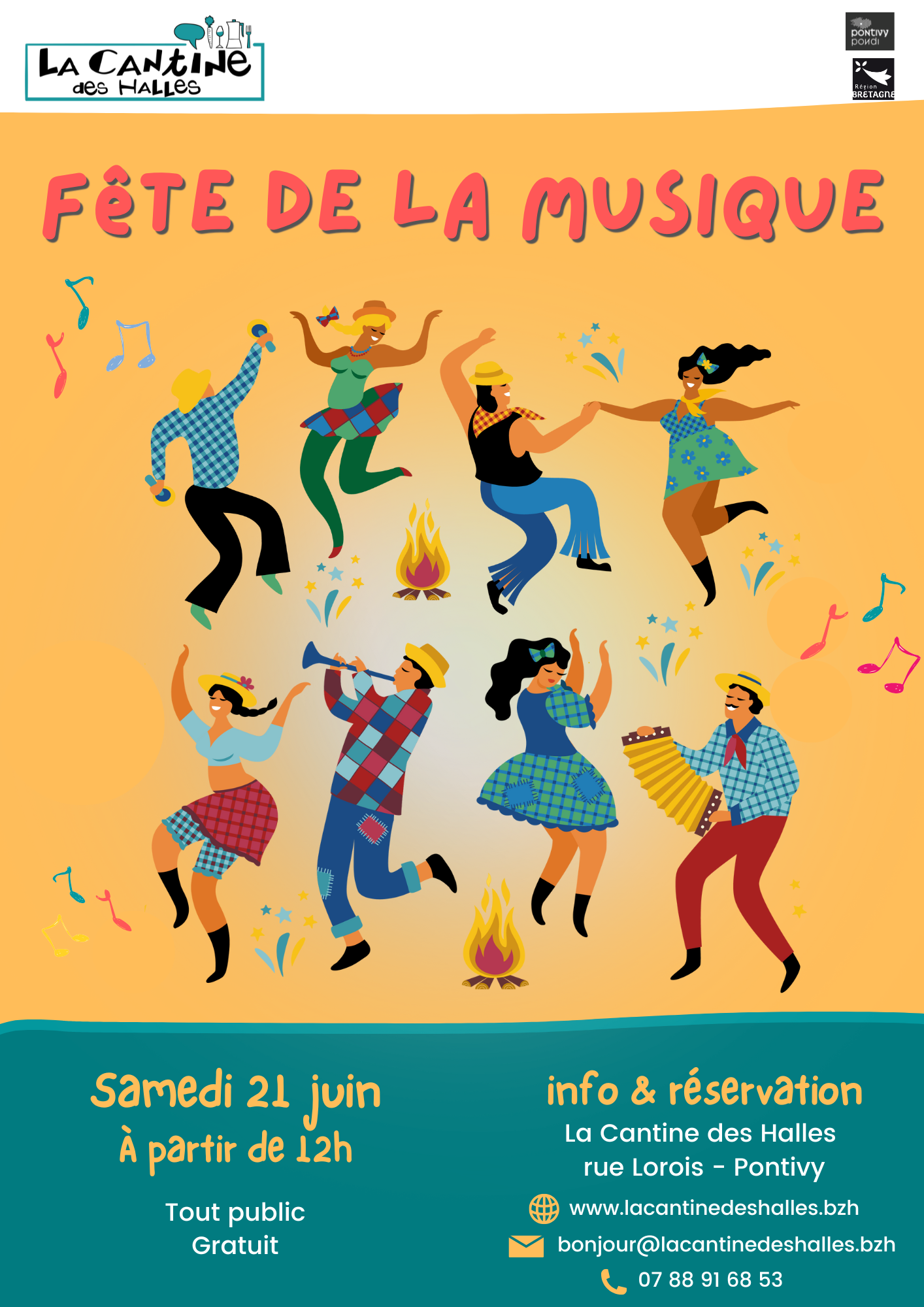 Fête de la musique : concert, scène ouverte et animations